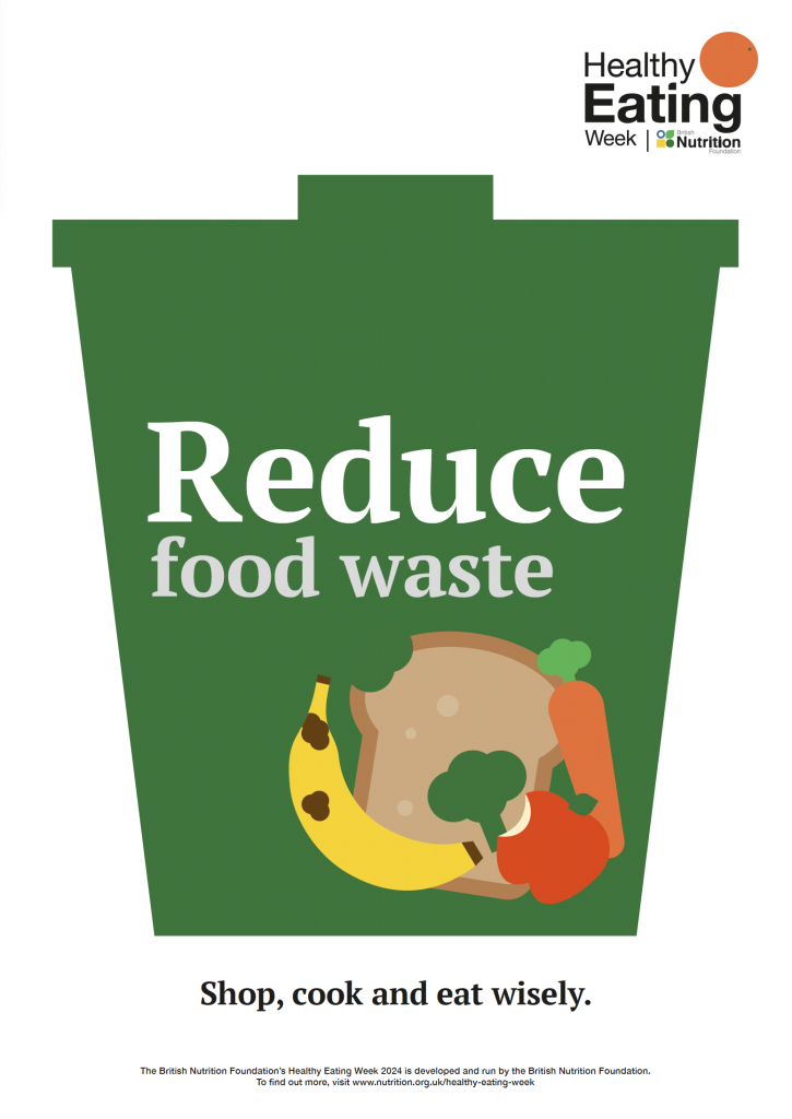 Reduce food waste
Shop, cook and eat wisely.