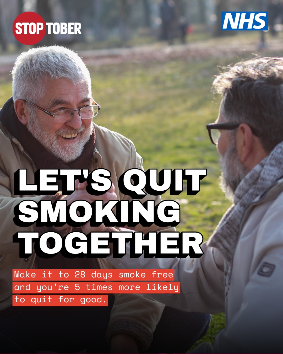 Let's quit smoking together