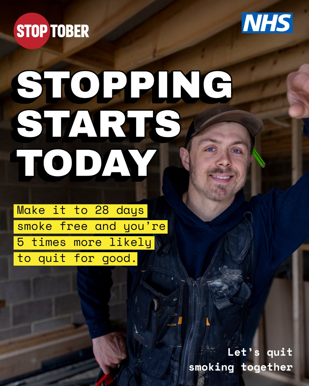 Stopping starts now